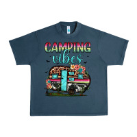 Midnight Navy camping vibes Urban Heavy Tee - JahusDesignShop