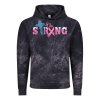 Cloud Black strong with cross ribbon Vintage Hoodie - HRA Design Shop