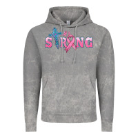 Cloud Rock strong with cross ribbon Vintage Hoodie - HRA Design Shop