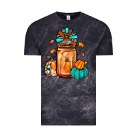 Cloud Black thanksgiving coffee Vintage Tee - JahusDesignShop
