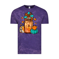 Cloud Purple thanksgiving coffee Vintage Tee - JahusDesignShop