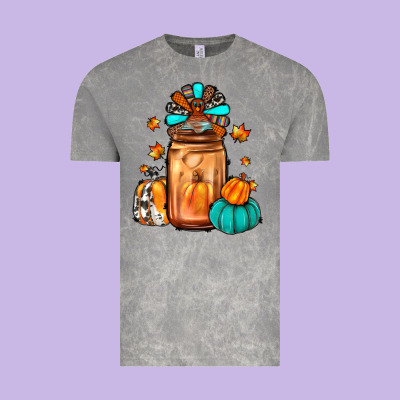 Thanksgiving Coffee Vintage Tee Designed By Jahusdesignshop