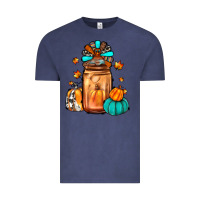 Vintage Denim thanksgiving coffee Vintage Tee - JahusDesignShop