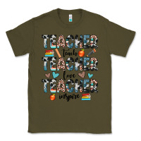 Army Green teacher teach love inspire Classic Tee - JahusDesignShop
