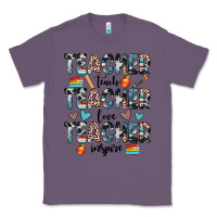 Lavender teacher teach love inspire Classic Tee - JahusDesignShop