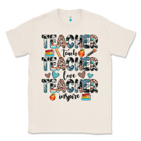 Natural teacher teach love inspire Classic Tee - JahusDesignShop