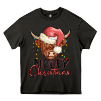 Asphalt mooey christmas Heavy Core Tee - MaliasSmallBusiness