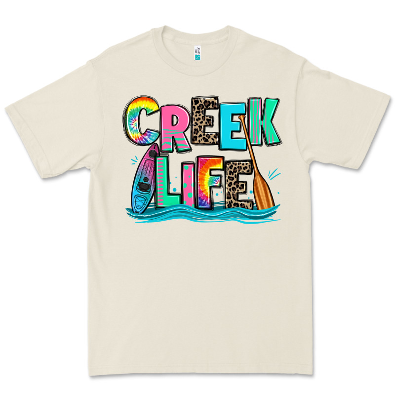 Creek Life Kayaking Premium Tee by Zillion Design Studio | Teevron