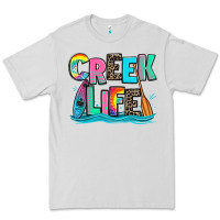 Dove Grey creek life kayaking Premium Tee - Zillion Design Studio