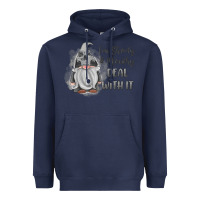 Navy im shorty mouthy deal with it gnome Heavyweight Hoodie - MaliasSmallBusiness