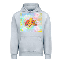 Heather Grey don't worry be happy Urban Hoodie - TumblerDesignByShophia