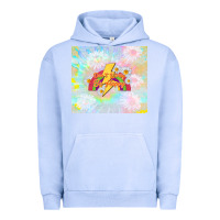 Pigment Grape Ice don't worry be happy Urban Hoodie - TumblerDesignByShophia