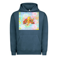 Pigment Midnight Navy don't worry be happy Urban Hoodie - TumblerDesignByShophia