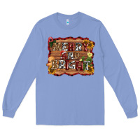Colony Blue merry and bright Long Sleeve Tee - AdoDesignShop