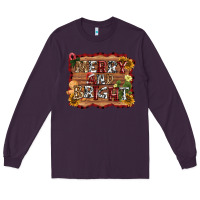 Plum merry and bright Long Sleeve Tee - AdoDesignShop