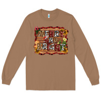 Toasted Coconut merry and bright Long Sleeve Tee - AdoDesignShop