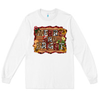 White merry and bright Long Sleeve Tee - AdoDesignShop