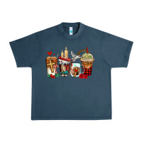 Midnight Navy religious coffee cups Urban Heavy Tee - AdoDesignShop