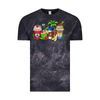 Cloud Black dominican republic coffee cups Vintage Tee - AdoDesignShop