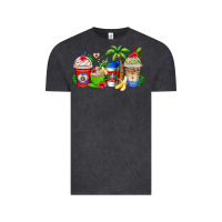 Dominican Republic Coffee Cups Vintage Tee | Teevron