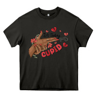 Asphalt not today cupid Heavy Core Tee - MaliasSmallBusiness