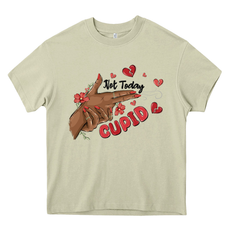 Not Today Cupid Heavy Core Tee by MaliasSmallBusiness | Teevron