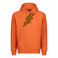 Carrot Western Cactus Lightning Orange Background Premium Hoodie - Bettercallsaul