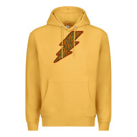 Mustard Western Cactus Lightning Orange Background Premium Hoodie - Bettercallsaul