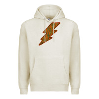 Oatmeal Heather Western Cactus Lightning Orange Background Premium Hoodie - Bettercallsaul