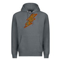 Rock Western Cactus Lightning Orange Background Premium Hoodie - Bettercallsaul