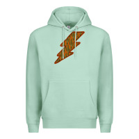 Seafoam Western Cactus Lightning Orange Background Premium Hoodie - Bettercallsaul