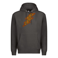 Smoke Western Cactus Lightning Orange Background Premium Hoodie - Bettercallsaul
