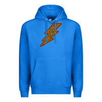 True Royal Western Cactus Lightning Orange Background Premium Hoodie - Bettercallsaul