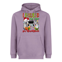 Lavender i paused my game for christmas Heavyweight Hoodie - MaliasSmallBusiness