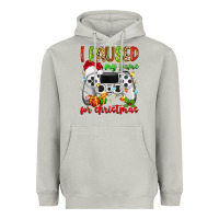 Moon Dust i paused my game for christmas Heavyweight Hoodie - MaliasSmallBusiness