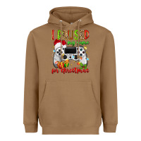Toasted Coconut i paused my game for christmas Heavyweight Hoodie - MaliasSmallBusiness