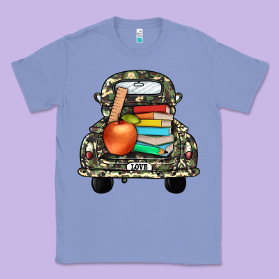Farm Truck,back To School Classic Tee Designed By Jahusdesignshop