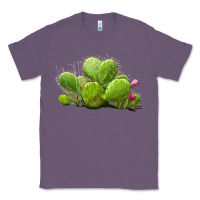 Lavender Desert Prickly Pear Cactus Classic Tee - LillyAllenDesigns