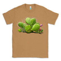 Toasted Coconut Desert Prickly Pear Cactus Classic Tee - LillyAllenDesigns