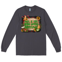Smoke just a girl who loves christmas Long Sleeve Tee - AdoDesignShop
