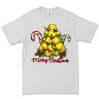 Dove Grey merry christmas lacrosse Premium Tee - RanaPortraitStore
