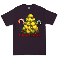 Plum merry christmas lacrosse Premium Tee - RanaPortraitStore