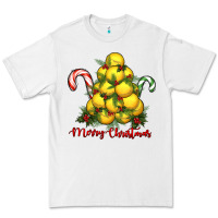 White merry christmas lacrosse Premium Tee - RanaPortraitStore