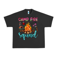Pigment Black camp fire squad Urban Heavy Tee - JahusDesignShop