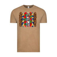 Vintage Coffee dominican republic brushstrokes Vintage Tee - AdoDesignShop