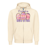Sandshell i'm just so egg stra Zipper Hoodie - MaliasSmallBusiness