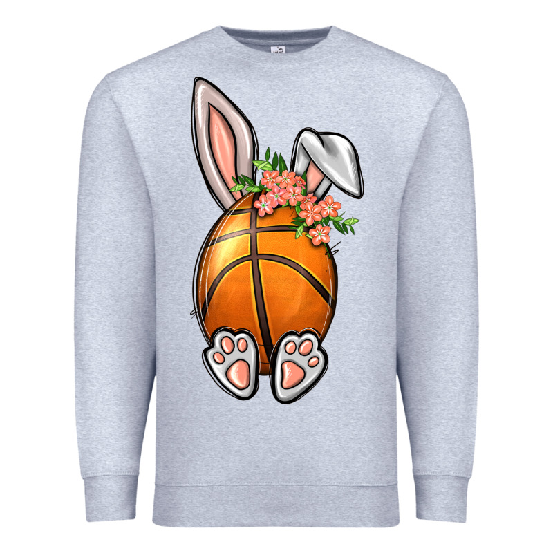 Basketball Easter Bunny Premium Sweatshirt by BundleAndBundleShop | Teevron