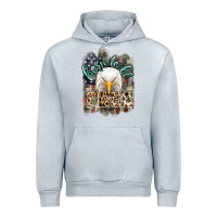 Heather Grey Born to be free 4th of july Urban Hoodie - HowdyJamesFarm