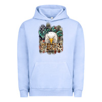 Pigment Grape Ice Born to be free 4th of july Urban Hoodie - HowdyJamesFarm