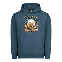 Pigment Midnight Navy Born to be free 4th of july Urban Hoodie - HowdyJamesFarm